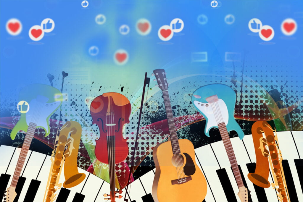 Musica SIAE Facebook e Instagram